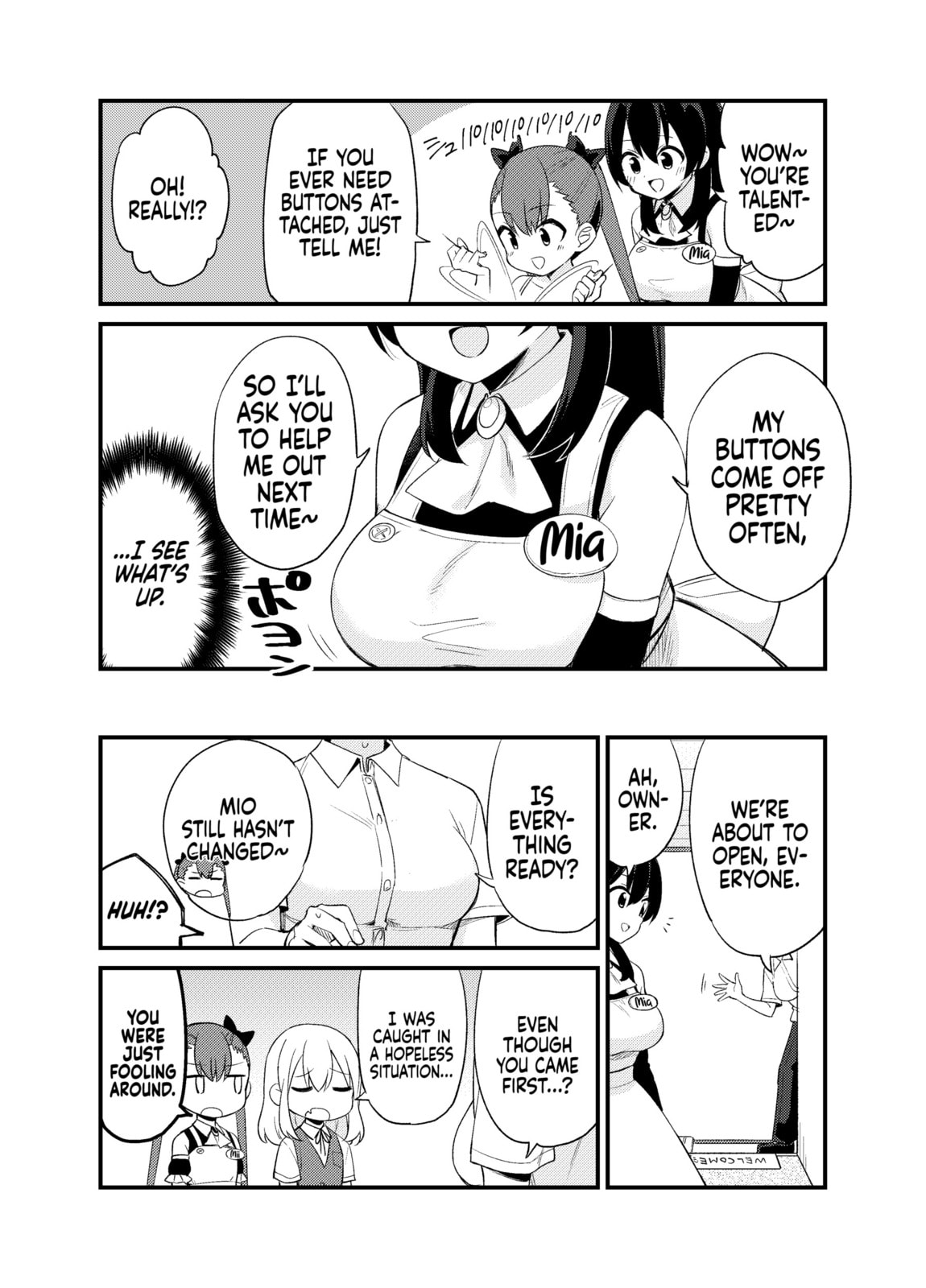 Welcome to Mesugaki Cafe Chapter 3 page 7 - 
