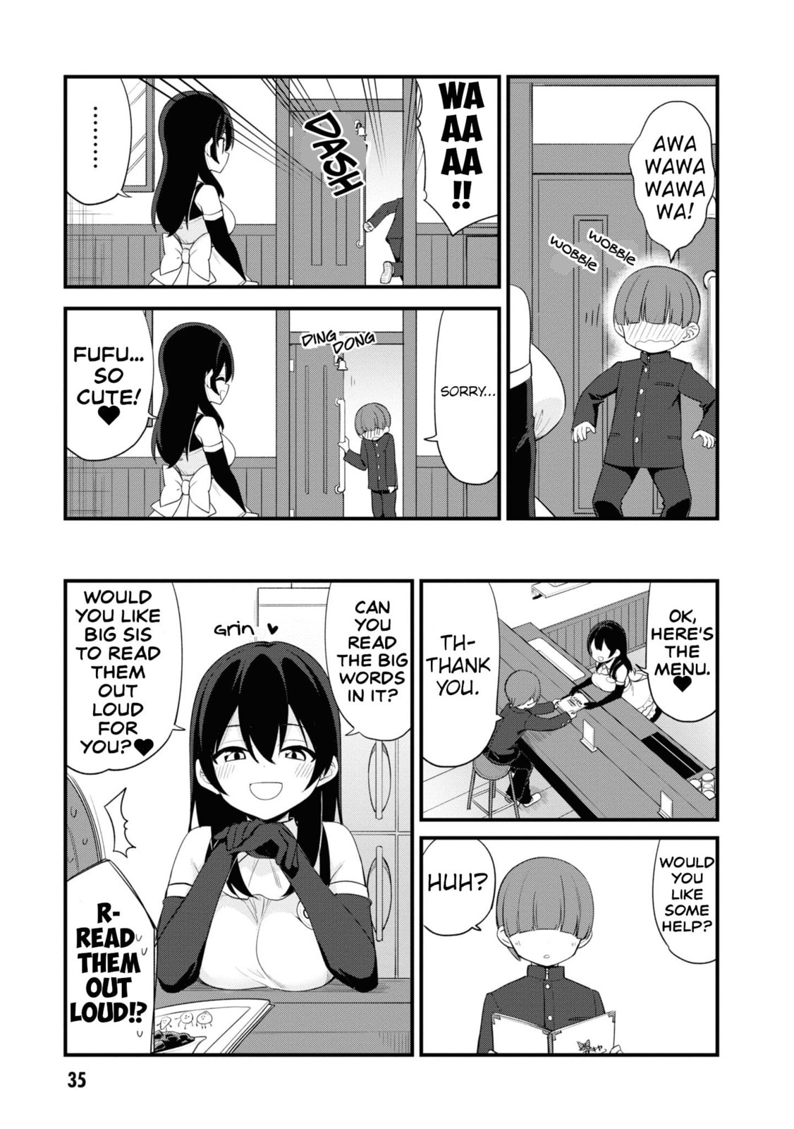 Welcome to Mesugaki Cafe Chapter 4 page 3 - 