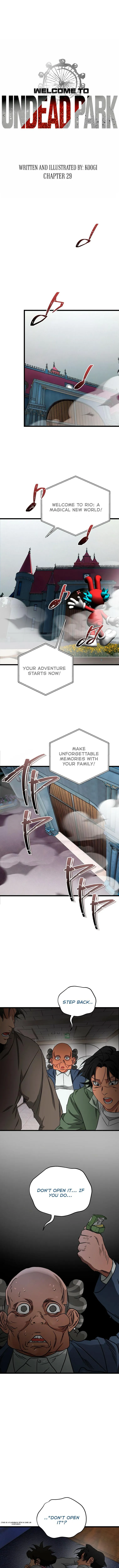 Welcome to Undead Park Chapter 29 page 1 - 