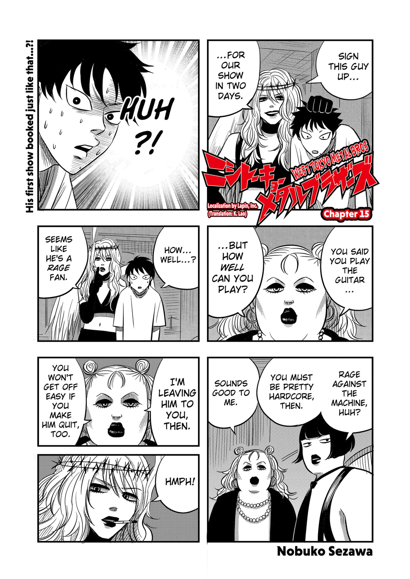 West Tokyo Metal Bros Chapter 15 page 1 - 