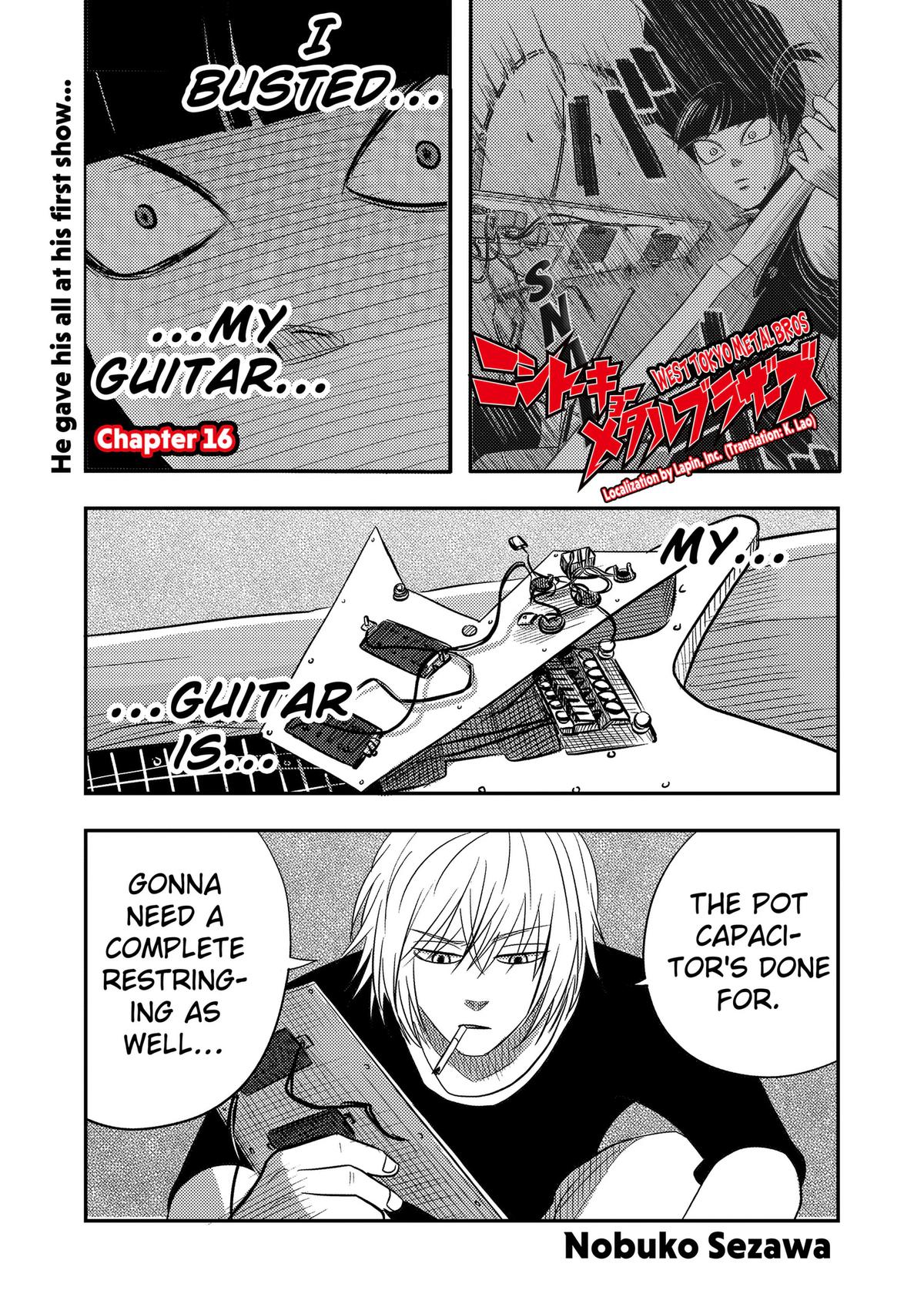 West Tokyo Metal Bros Chapter 16 page 1 - 