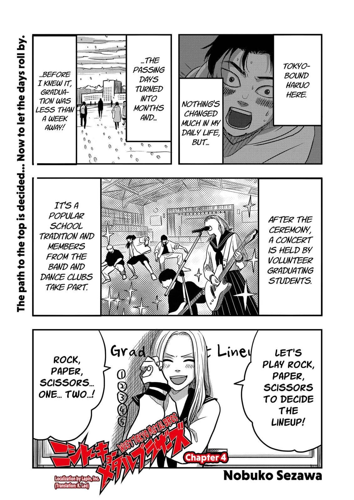 West Tokyo Metal Bros Chapter 4 page 1 - 