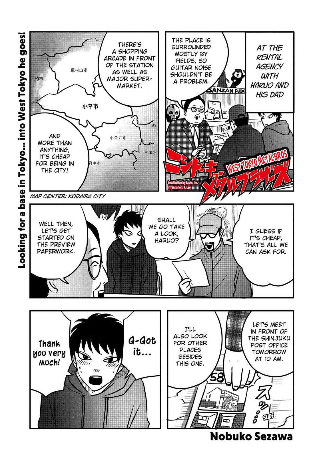West Tokyo Metal Bros Chapter 9 page 1 - 