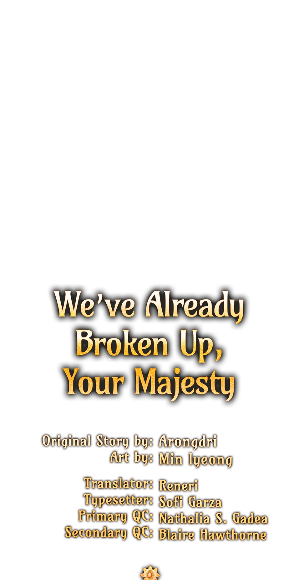 We