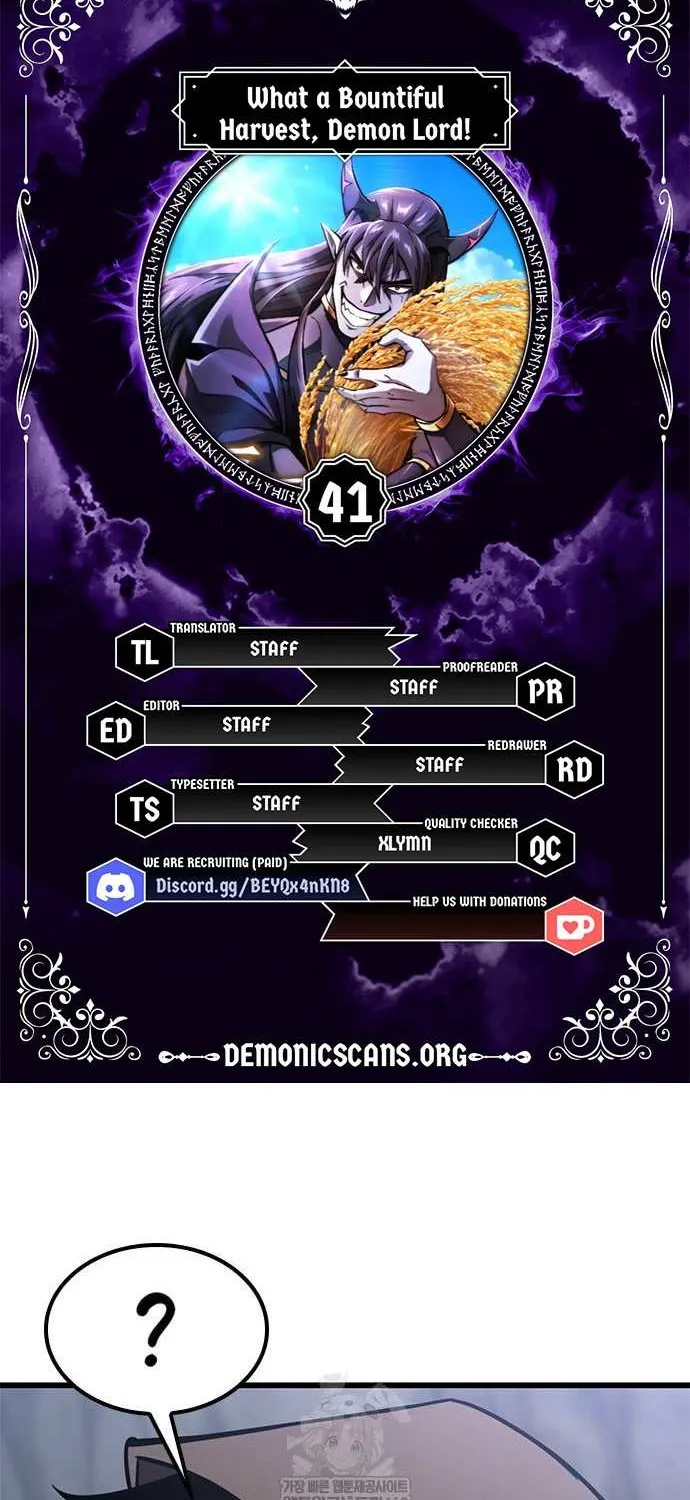 What a Bountiful Harvest, Demon Lord! Chapter 41 page 7 - 