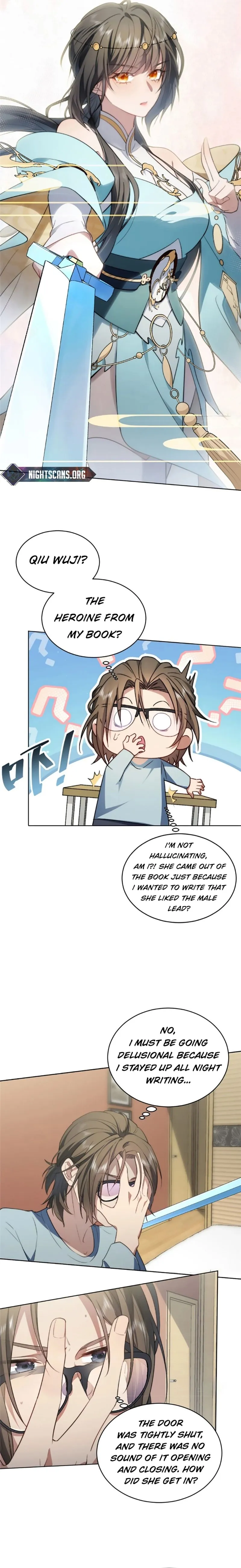 What Do You Do If the Heroine Escapes From Your Novel? Chapter 3 page 4 - 