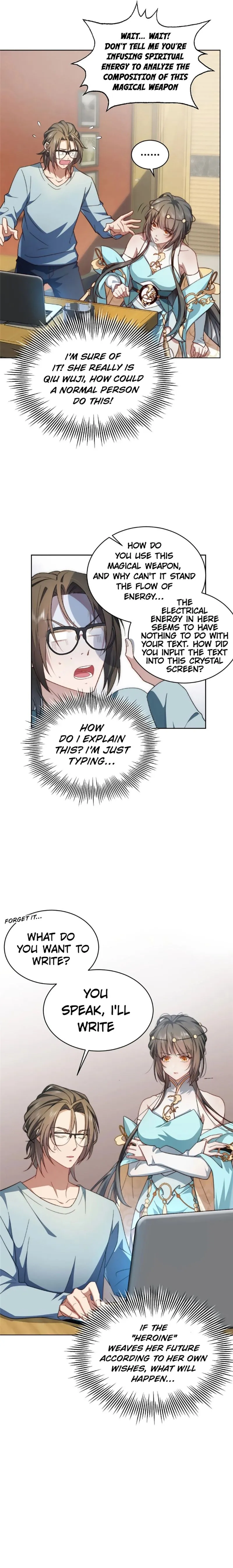 What Do You Do If the Heroine Escapes From Your Novel? Chapter 3 page 9 - 