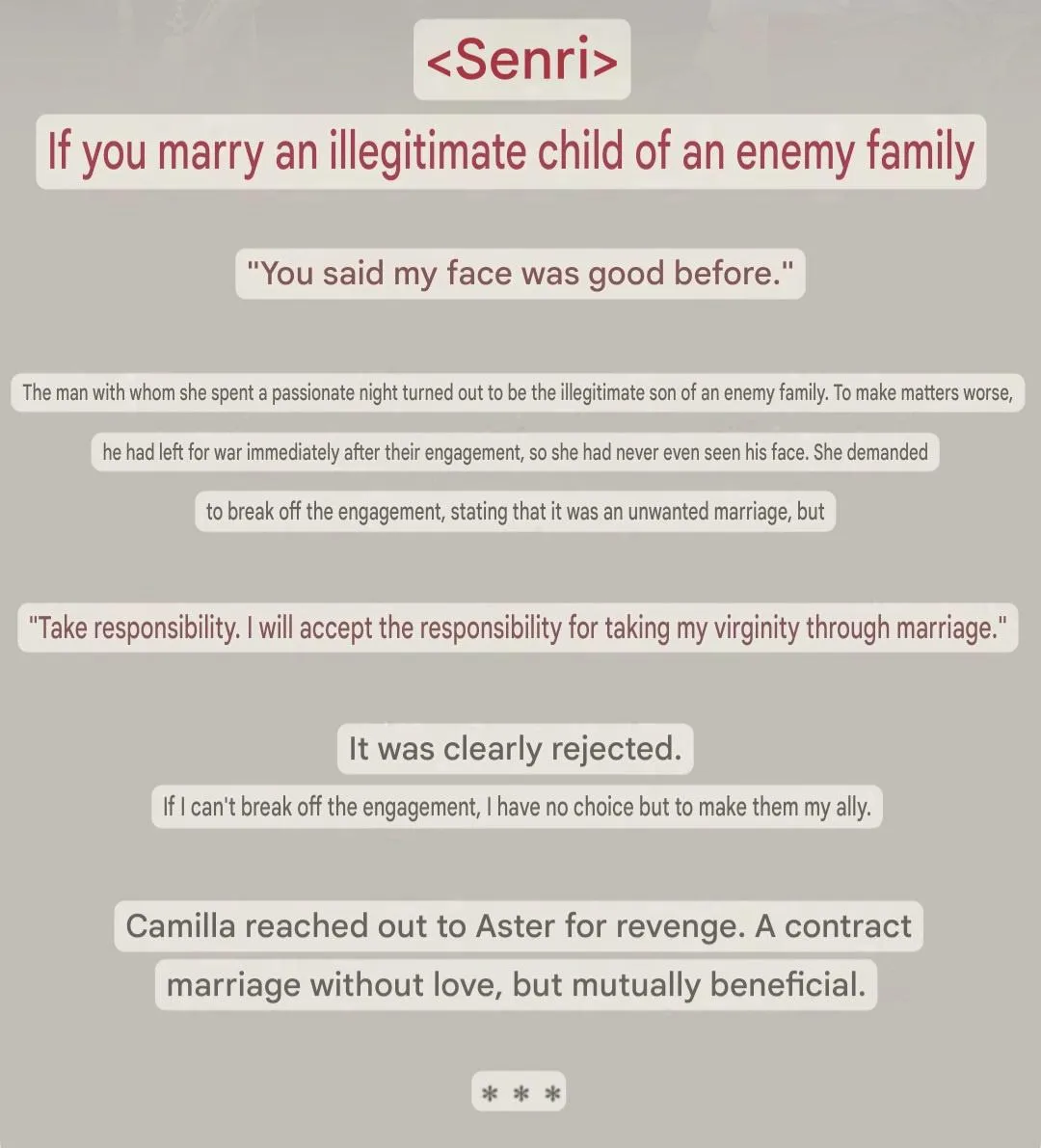What if I Married My Enemy? Chapter 0 page 2 - 