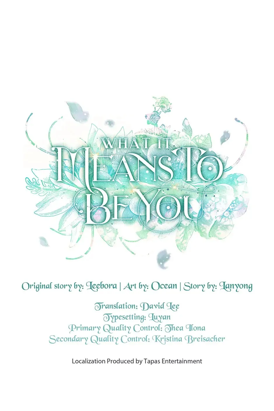 What It Means to Be You Chapter 133 page 1 - 
