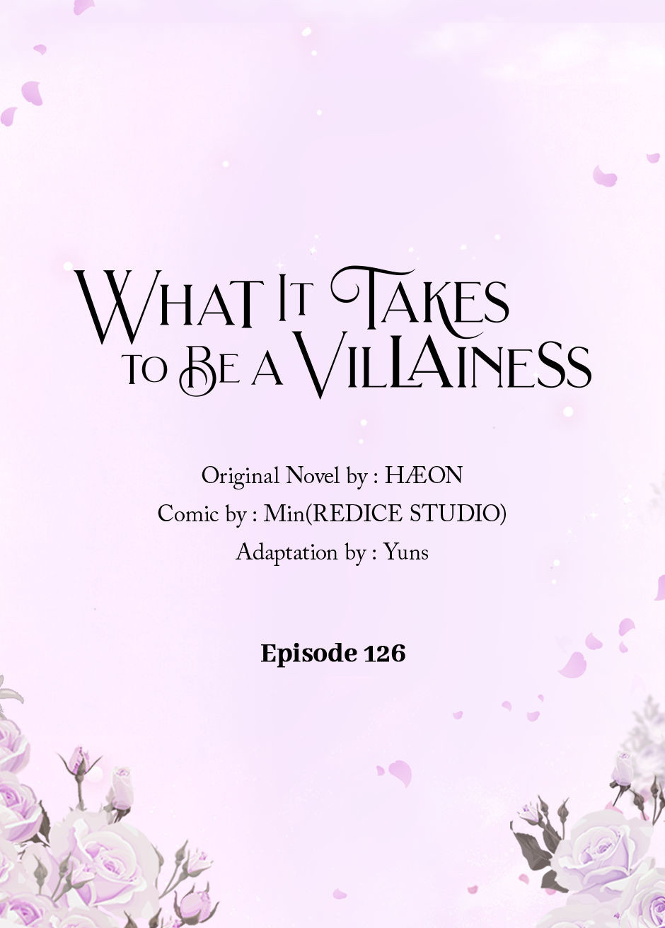 What It Takes to Be a Villainess Chapter 126 page 1 - 