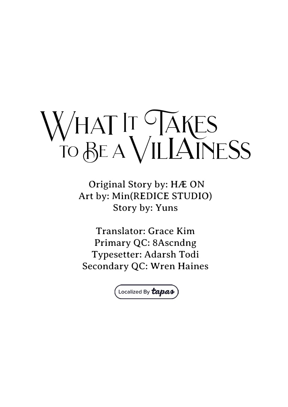 What It Takes to Be a Villainess Chapter 21 page 1 - 