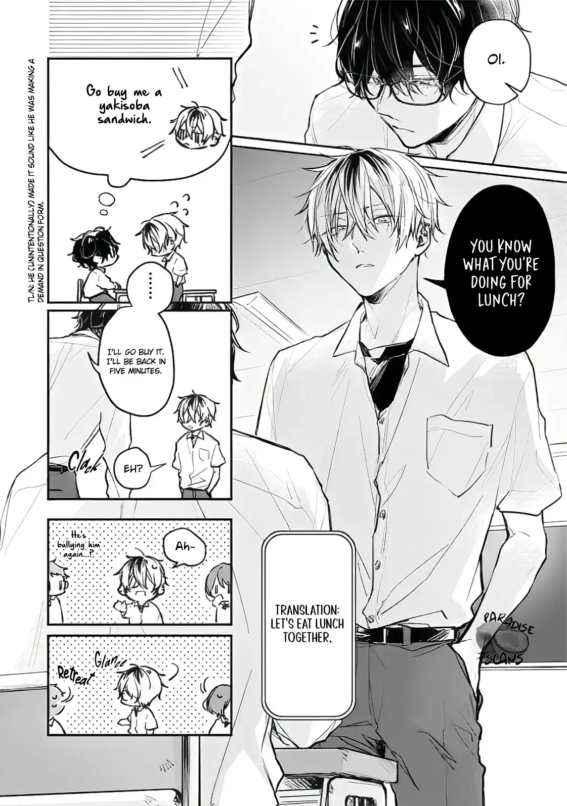 What Made Yankee-kun Cry Chapter 1.1 page 12 - 