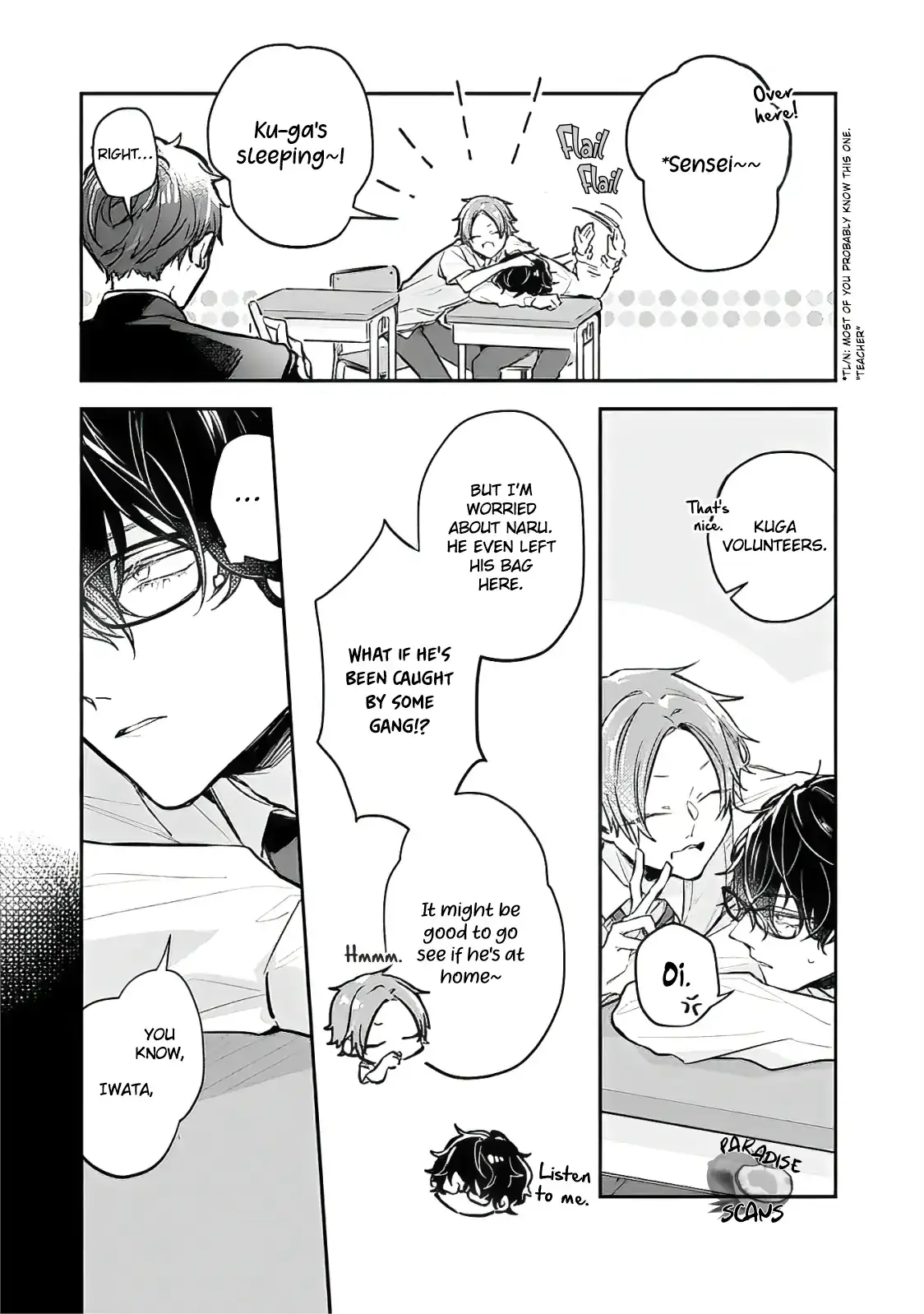 What Made Yankee-kun Cry Chapter 2 page 12 - 