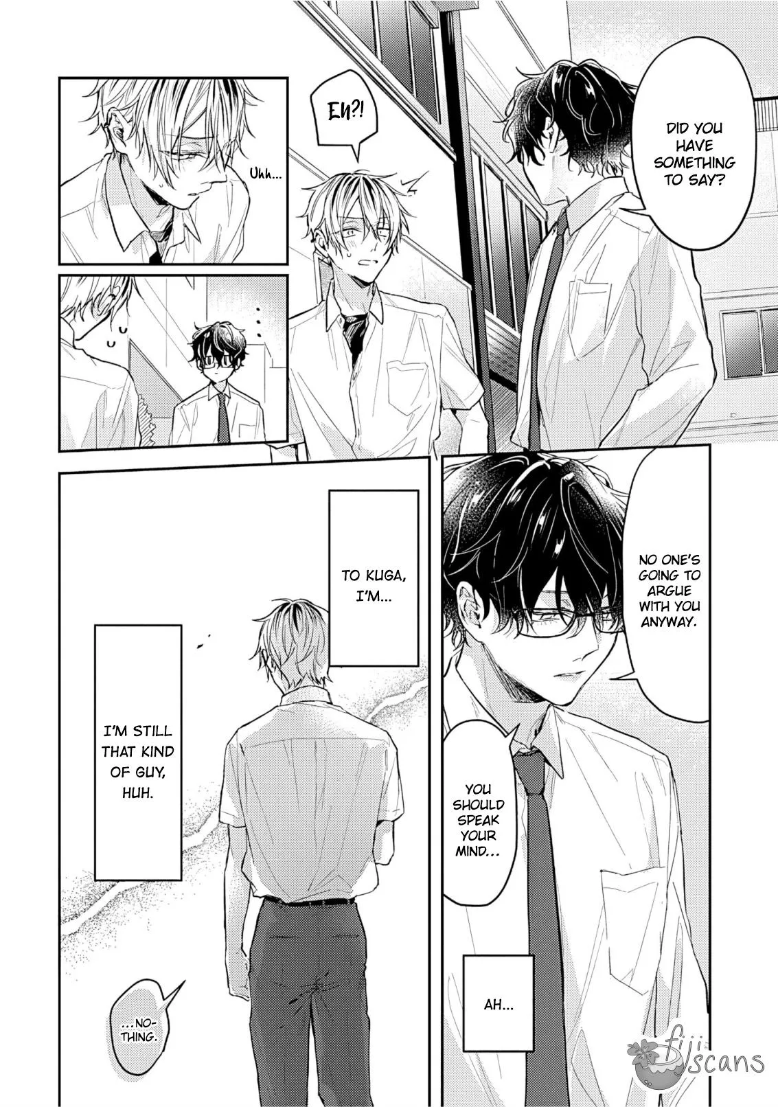 What Made Yankee-kun Cry Chapter 3.1 page 14 - 
