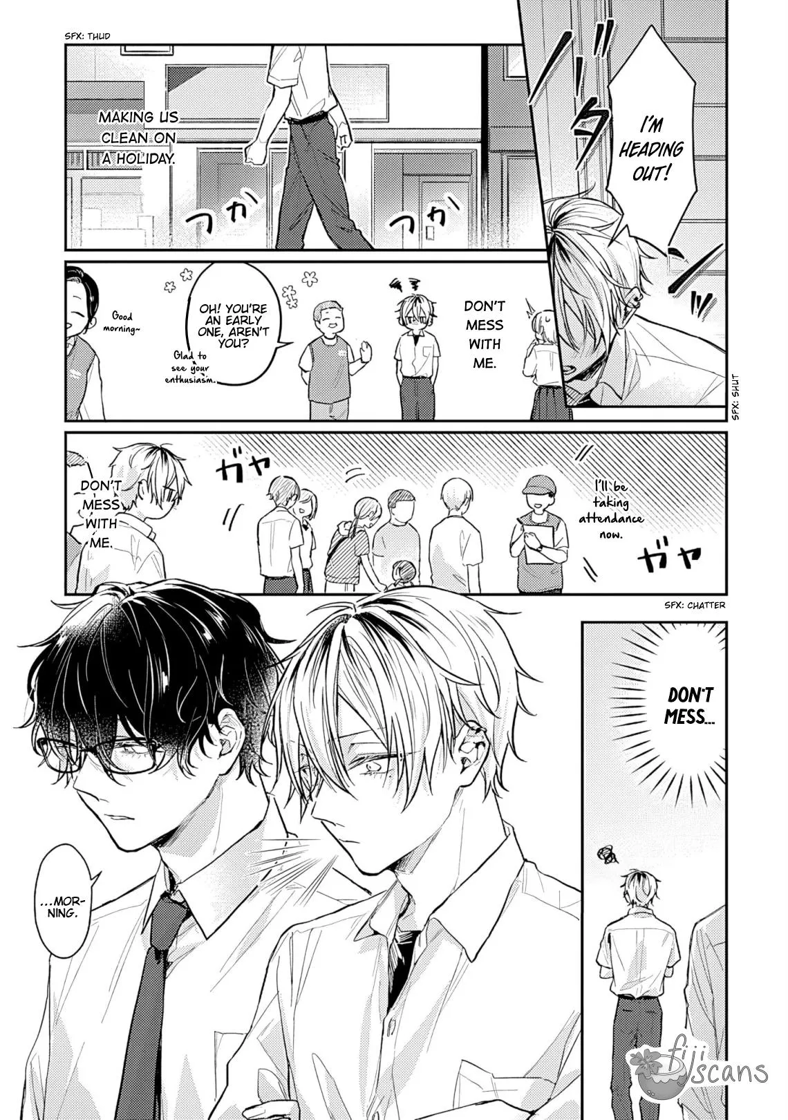 What Made Yankee-kun Cry Chapter 3.1 page 5 - 