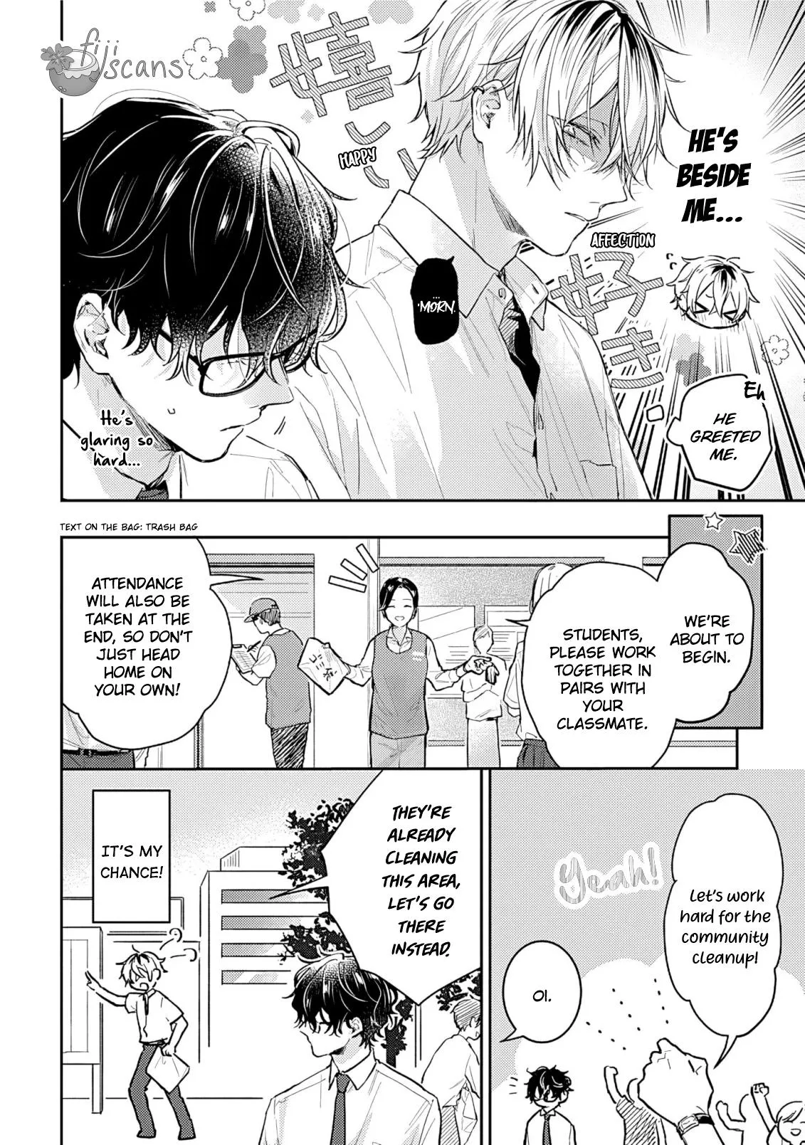 What Made Yankee-kun Cry Chapter 3.1 page 6 - 