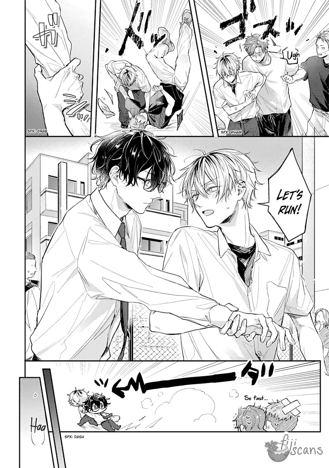 What Made Yankee-kun Cry Chapter 3.1 page 8 - 