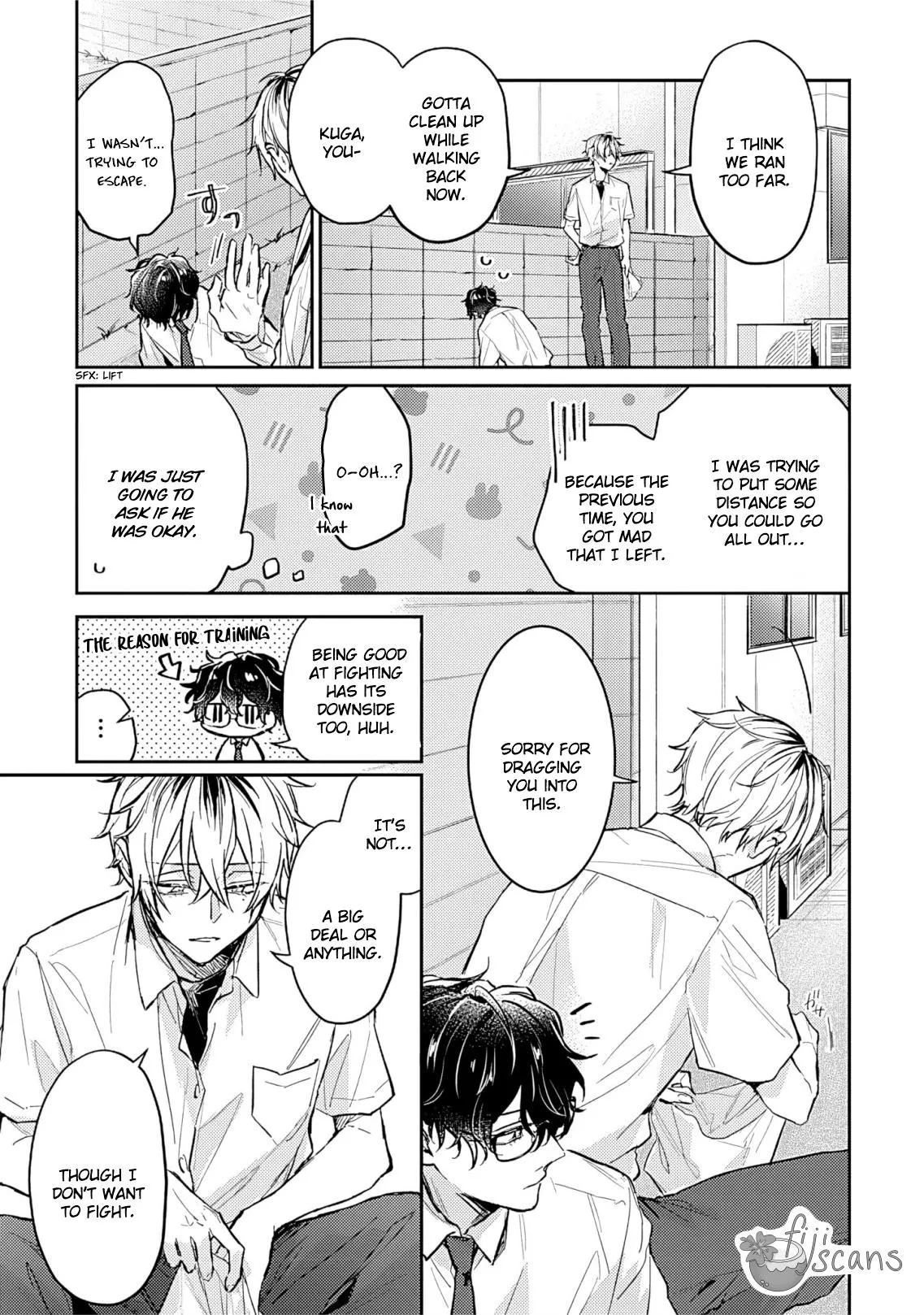 What Made Yankee-kun Cry Chapter 3.1 page 9 - 
