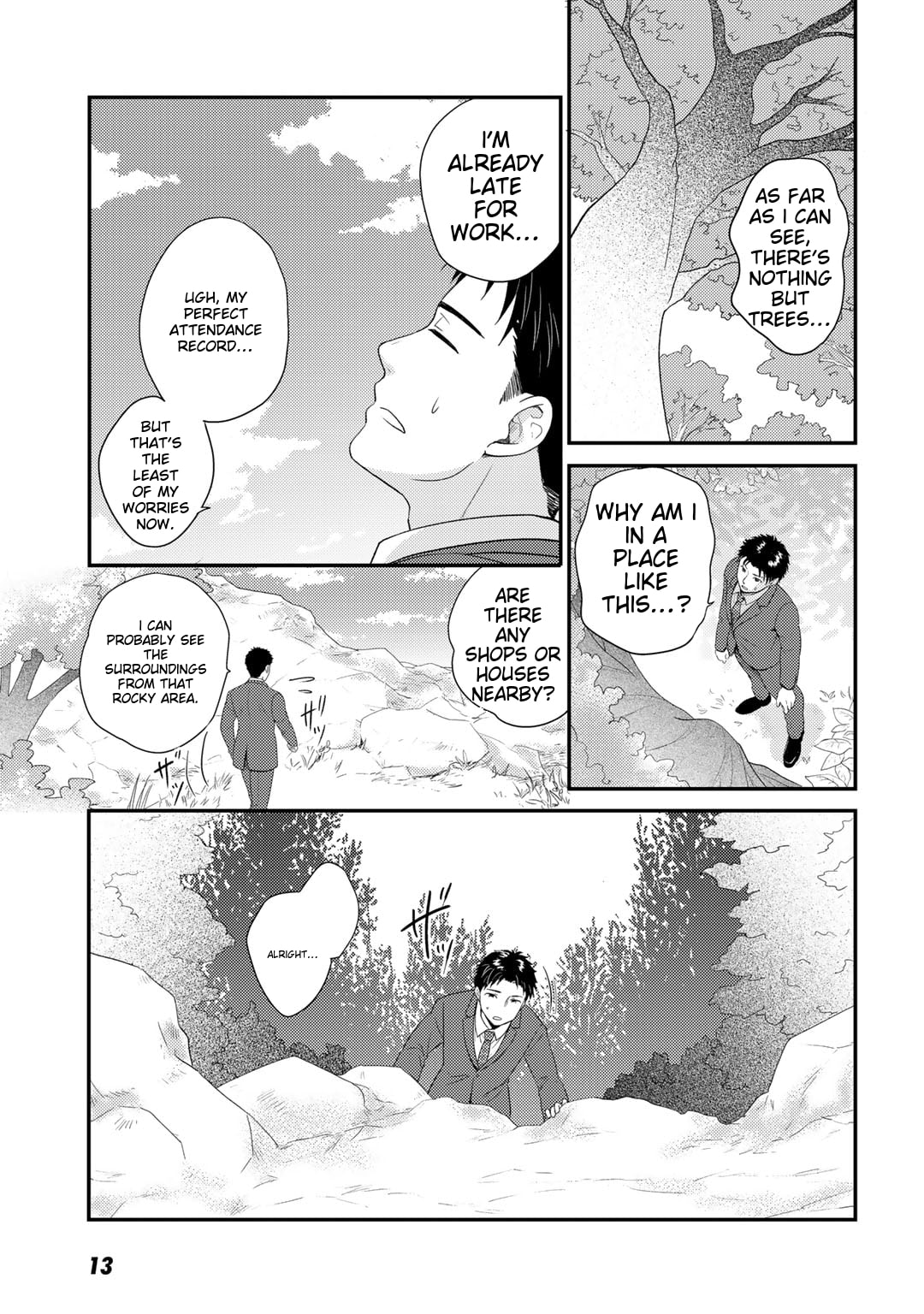 What Should I Do in Different World? Chapter 1 page 13 - 