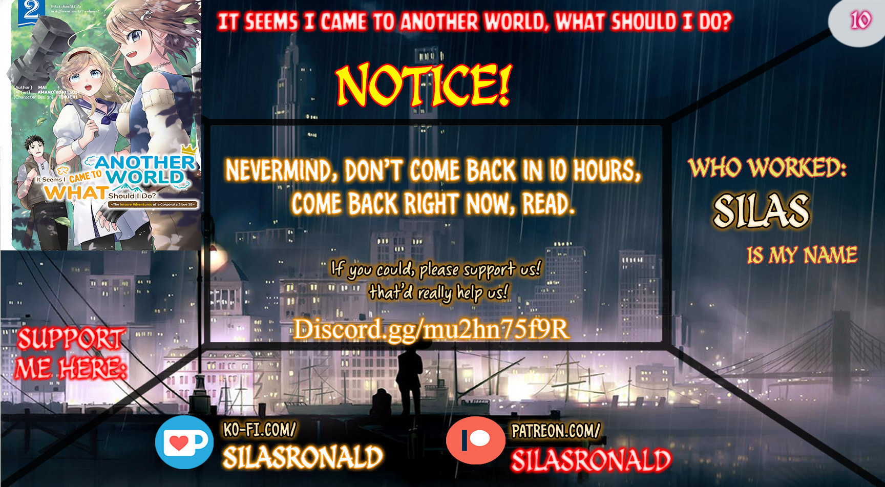 What Should I Do in Different World? Chapter 10 page 1 - 