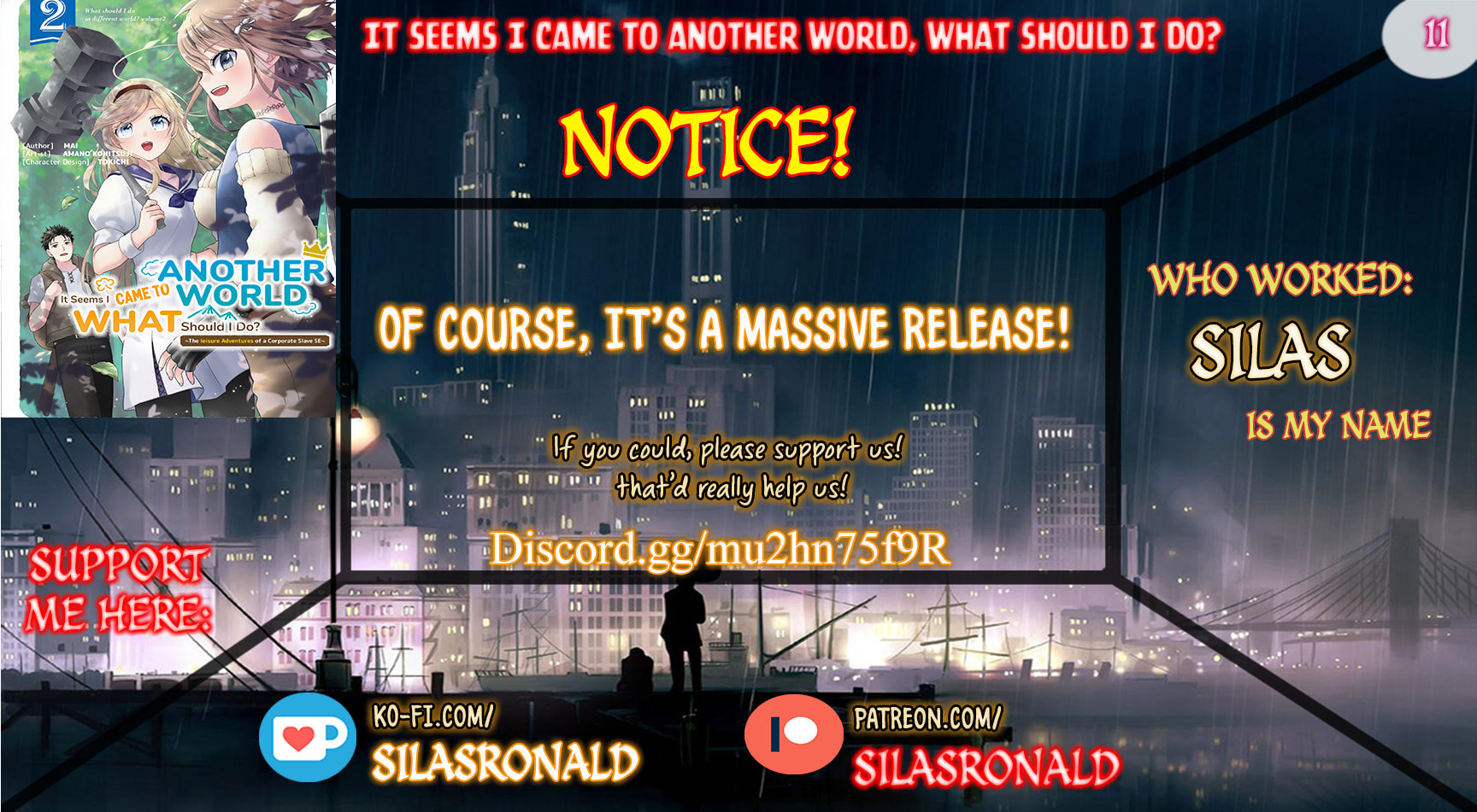 What Should I Do in Different World? Chapter 11 page 1 - 