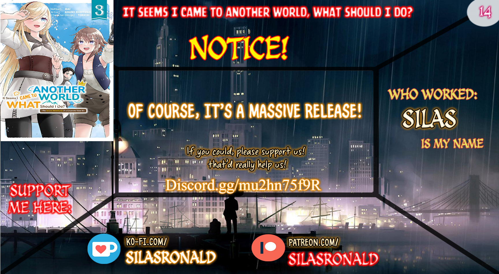 What Should I Do in Different World? Chapter 14 page 1 - 