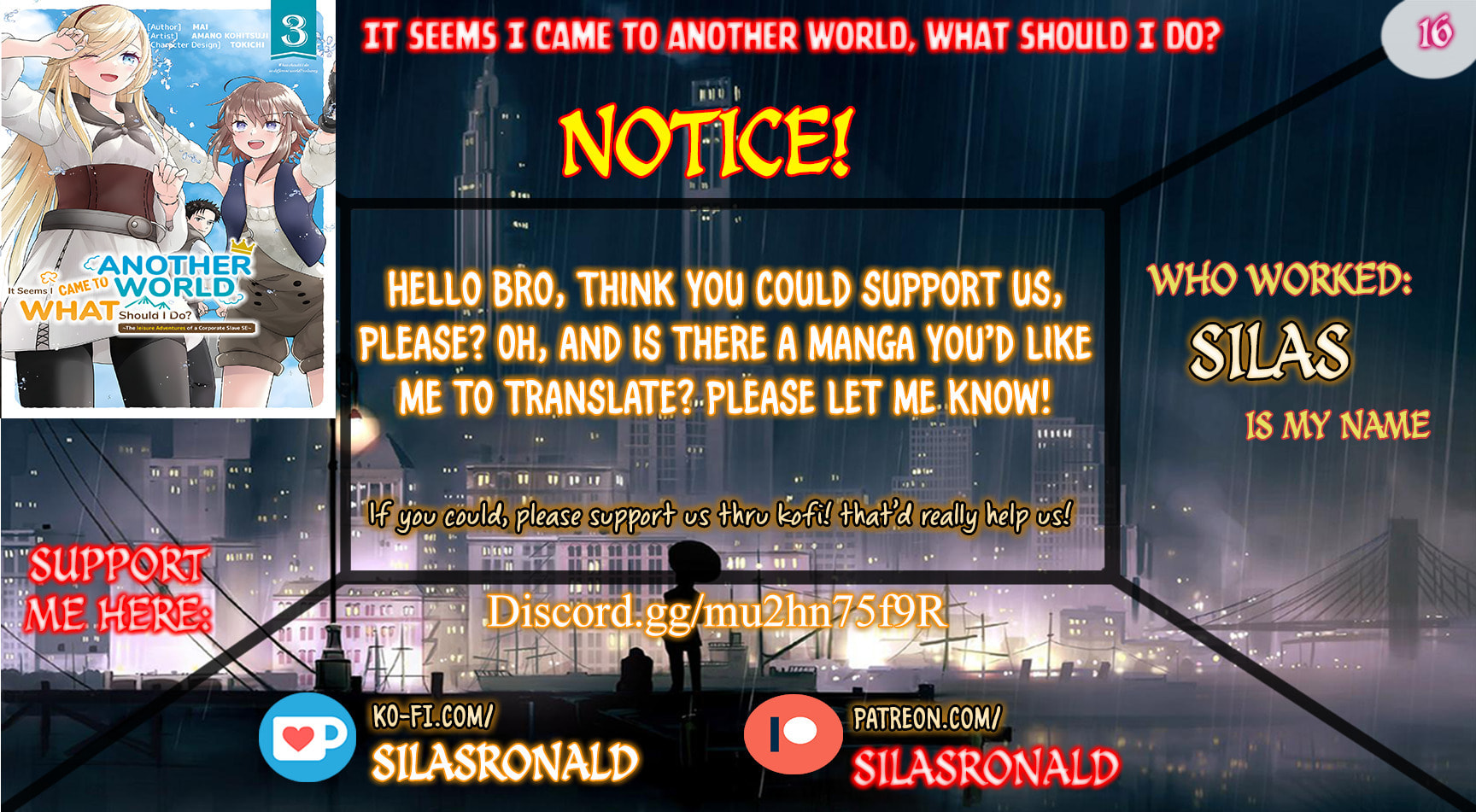 What Should I Do in Different World? Chapter 16 page 1 - 