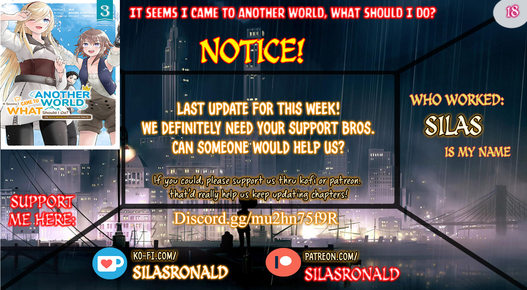 What Should I Do in Different World? Chapter 18 page 1 - 