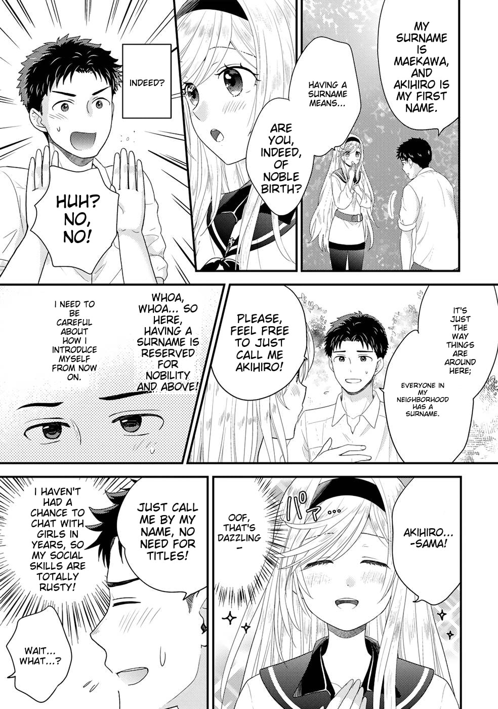 What Should I Do in Different World? Chapter 2 page 6 - 
