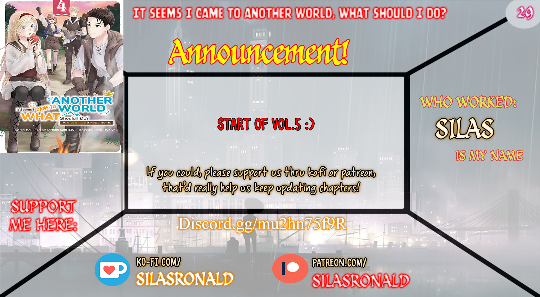 What Should I Do in Different World? Chapter 29 page 1 - 
