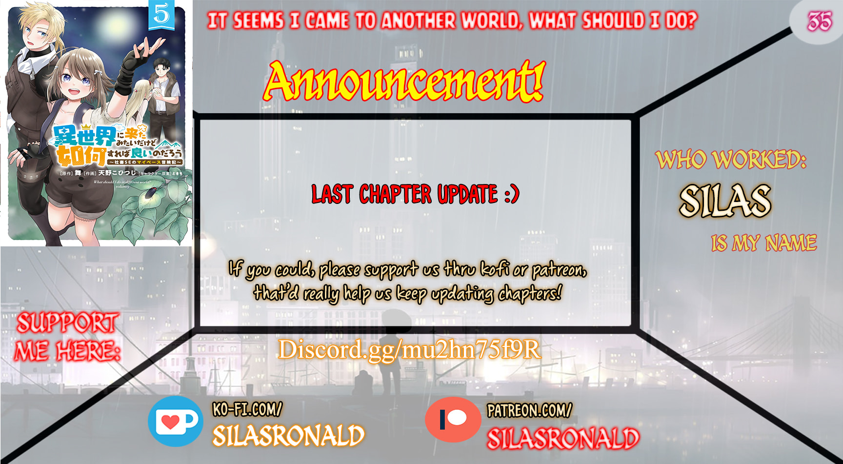 What Should I Do in Different World? Chapter 35 page 1 - 