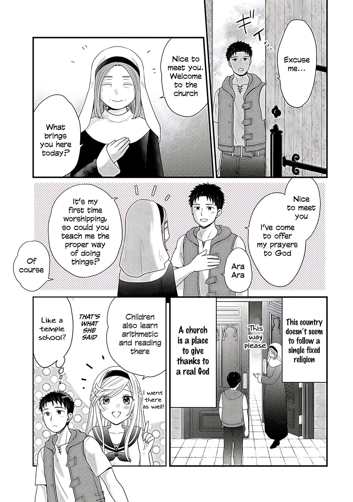 What Should I Do in Different World? Chapter 4 page 7 - 