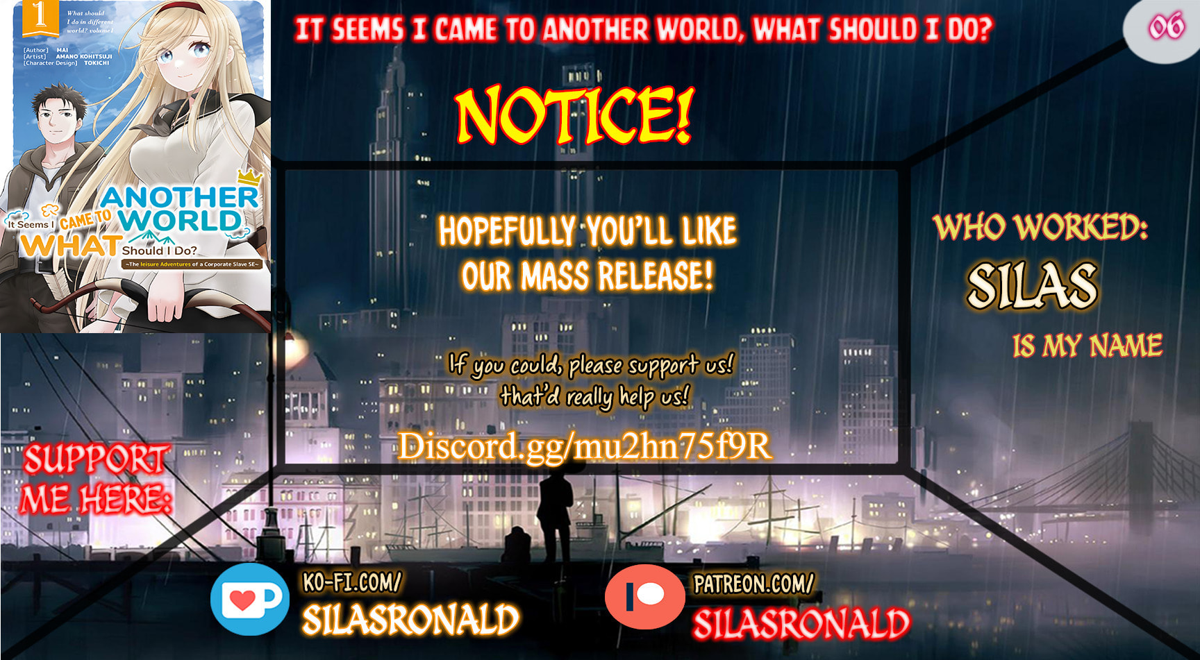 What Should I Do in Different World? Chapter 6 page 1 - 