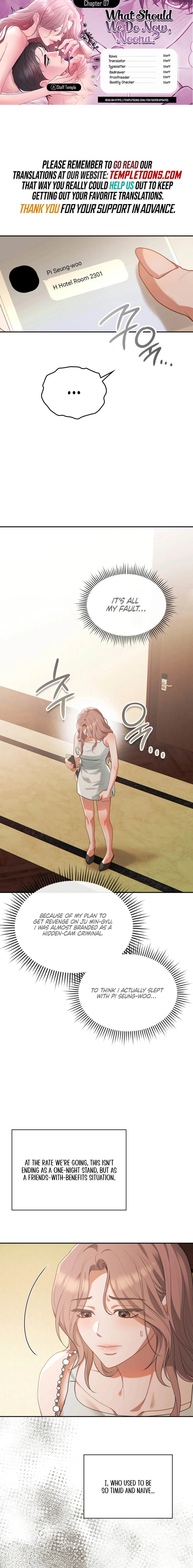 What Should I Do, Noona? Chapter 7 page 1 - 