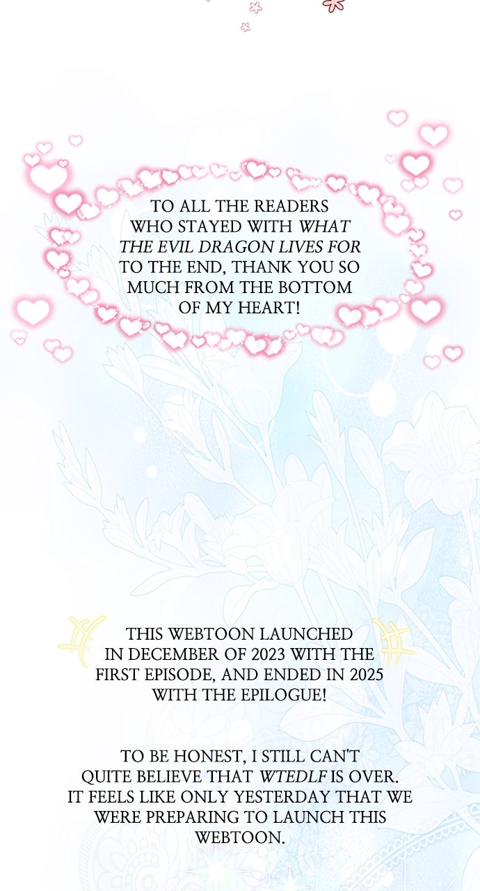 What the EvilDragon Lives For Afterword page 22 - 