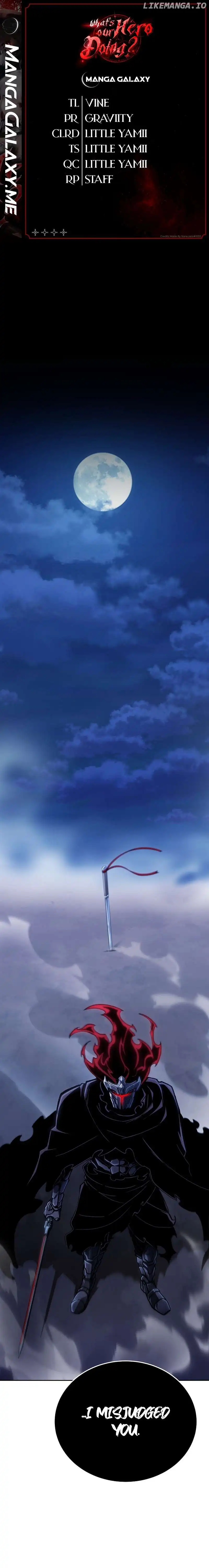 What’s Our Hero Doing? Chapter 16 page 1 - 