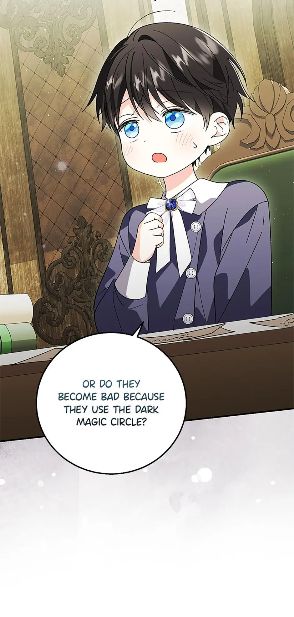 When I adopted the main character, the genre changed. Chapter 35 page 26 - 
