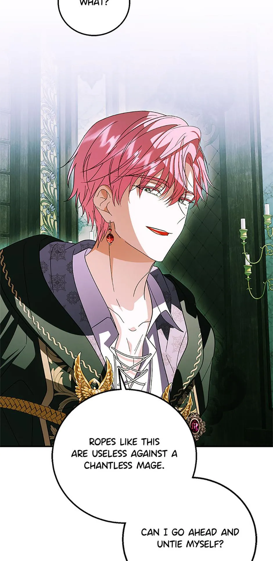 When I adopted the main character, the genre changed. Chapter 37 page 51 - 