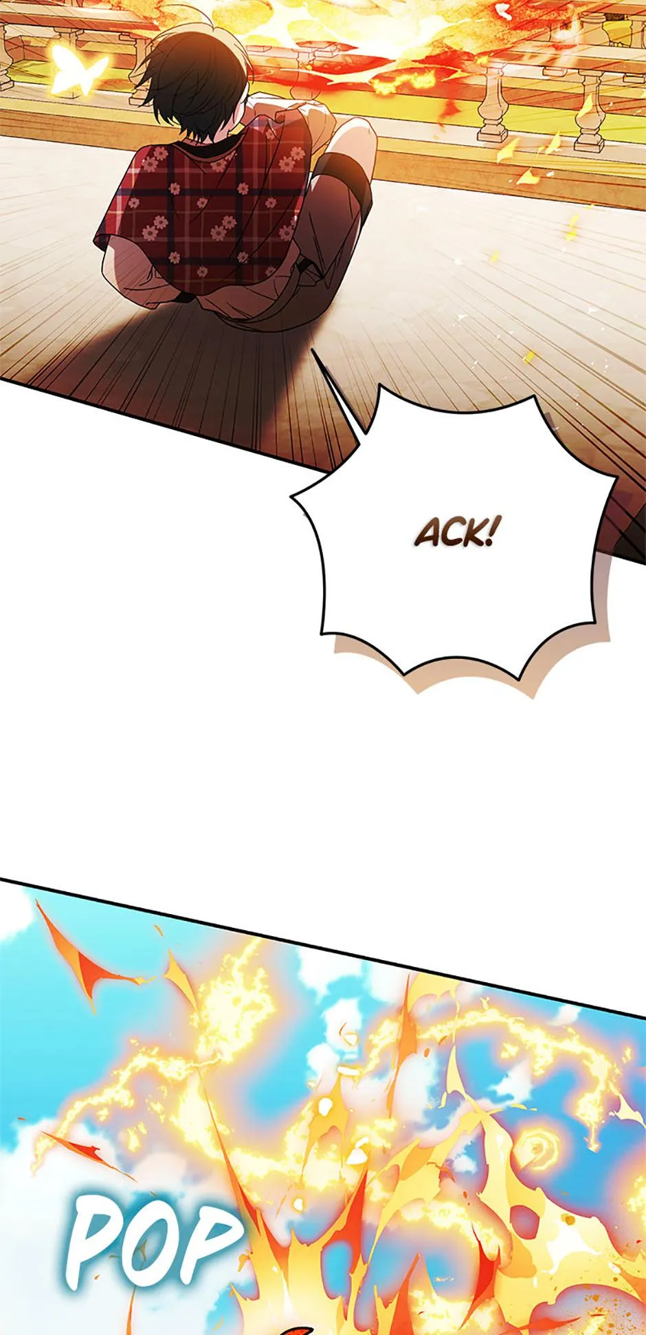 When I adopted the main character, the genre changed. Chapter 39 page 17 - 