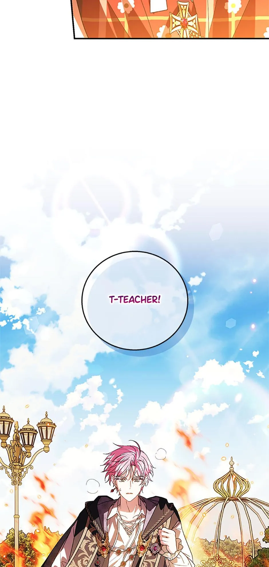 When I adopted the main character, the genre changed. Chapter 39 page 24 - 