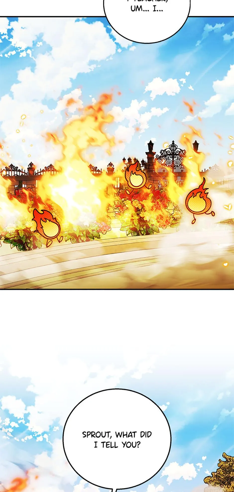 When I adopted the main character, the genre changed. Chapter 39 page 26 - 