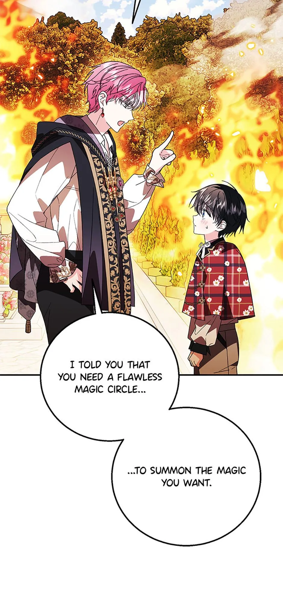 When I adopted the main character, the genre changed. Chapter 39 page 27 - 