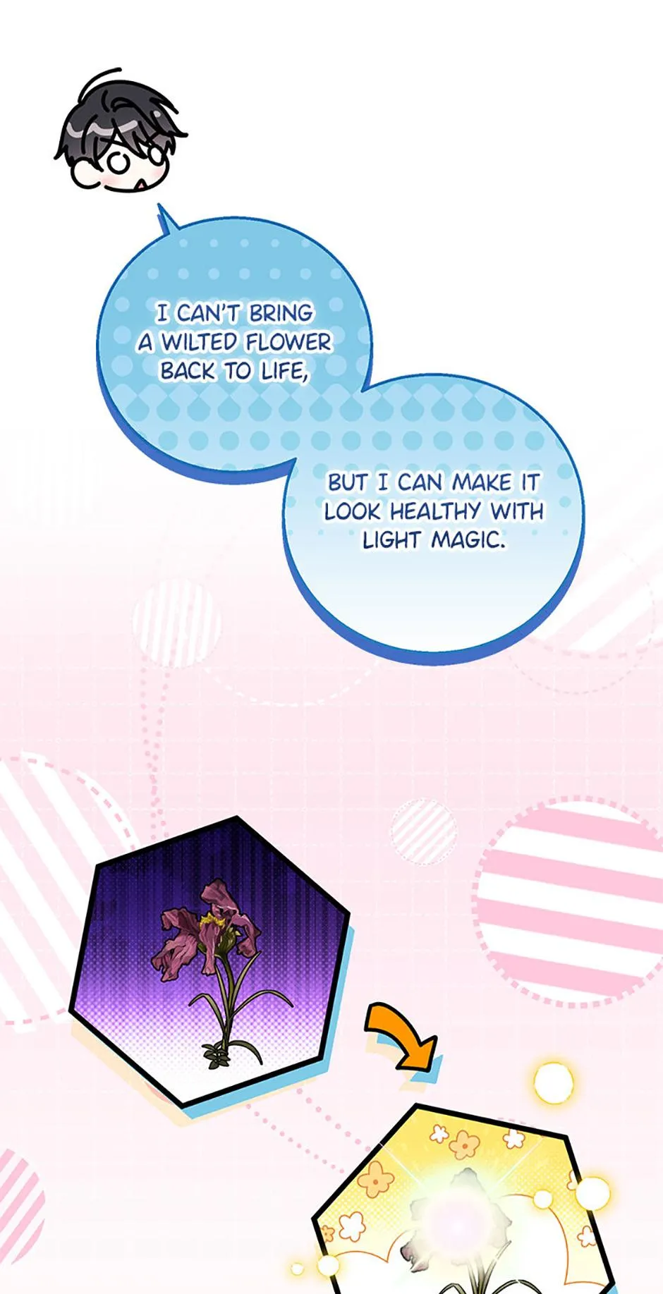 When I adopted the main character, the genre changed. Chapter 39 page 4 - 