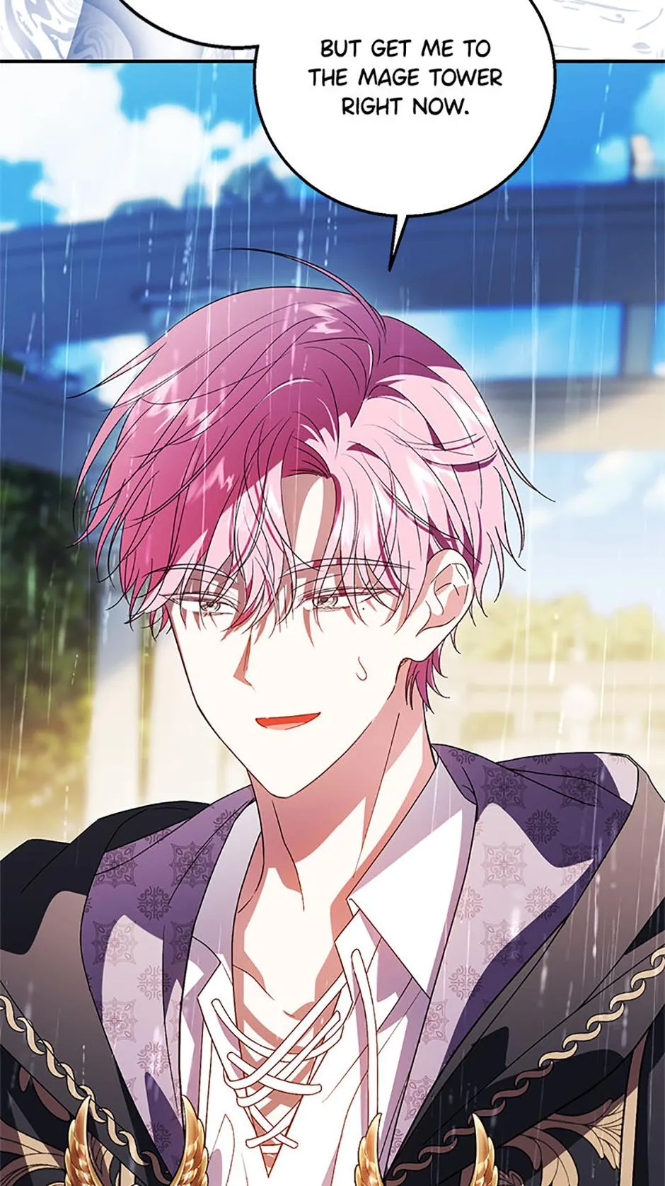 When I adopted the main character, the genre changed. Chapter 39 page 56 - 