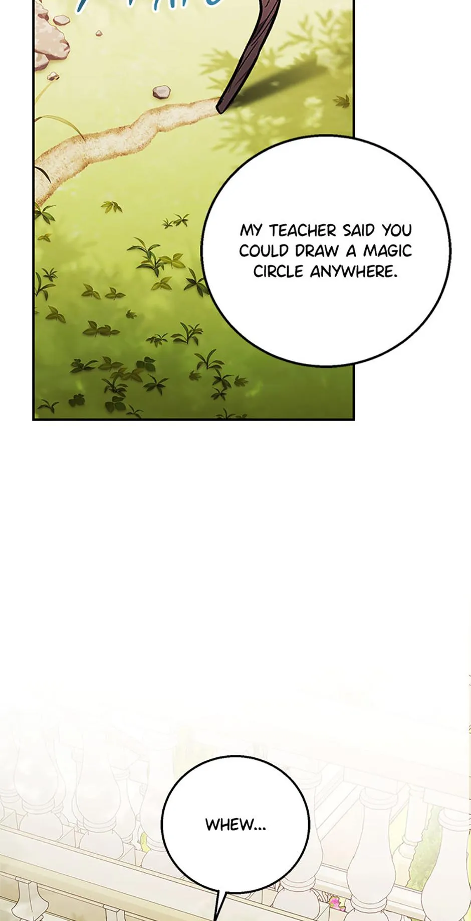 When I adopted the main character, the genre changed. Chapter 39 page 7 - 
