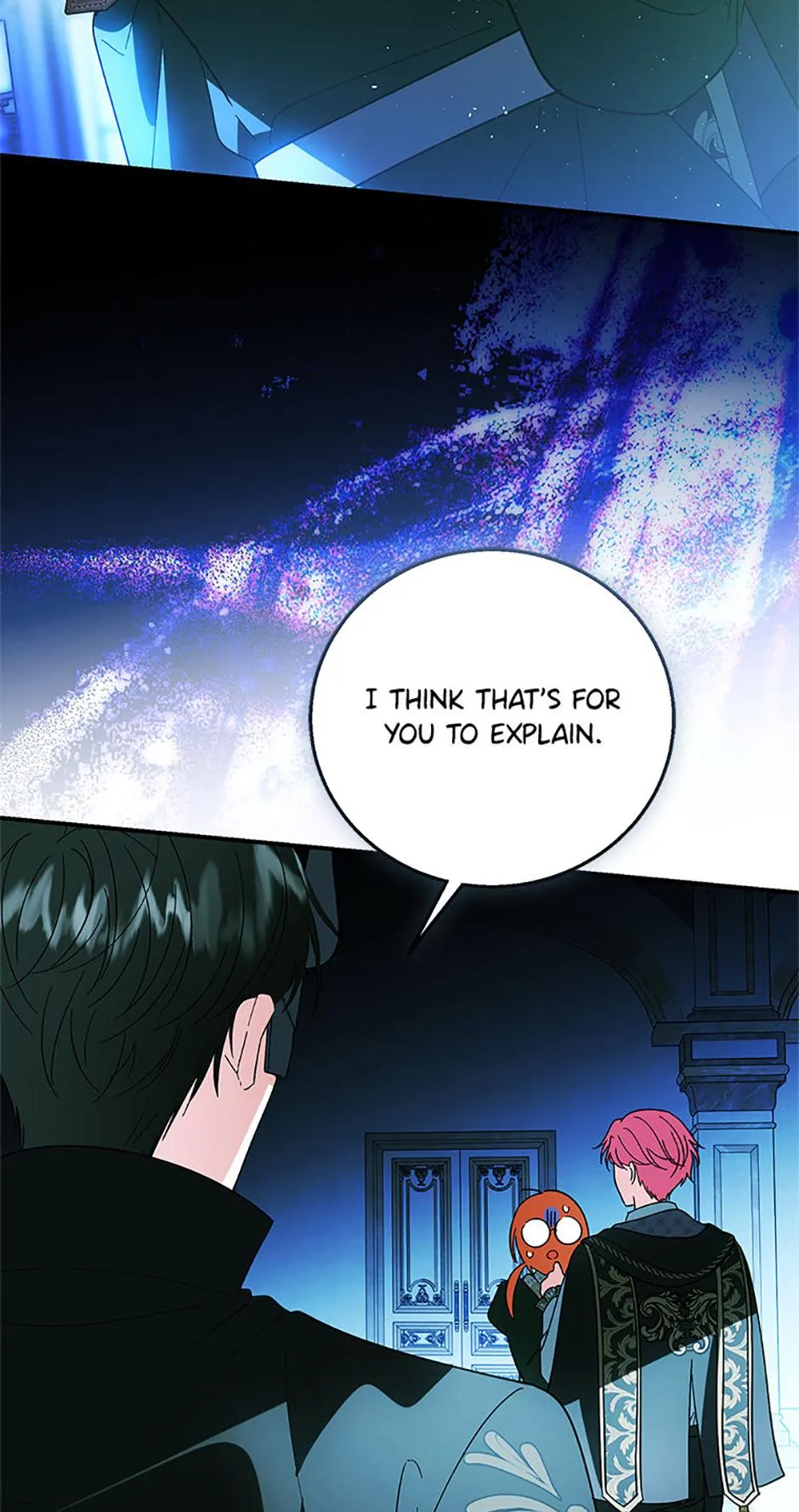 When I adopted the main character, the genre changed. Chapter 40 page 16 - 