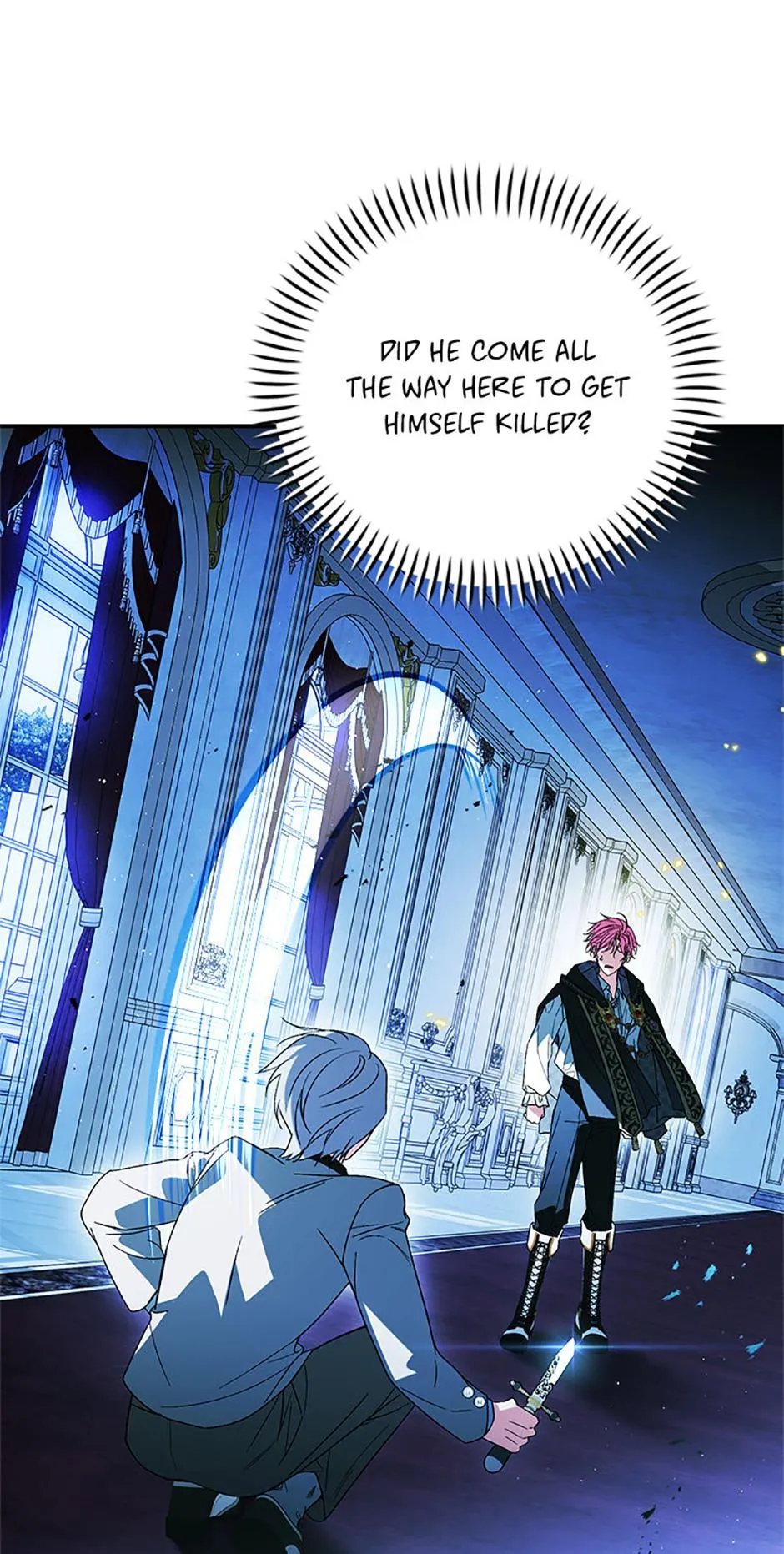 When I adopted the main character, the genre changed. Chapter 40 page 28 - 