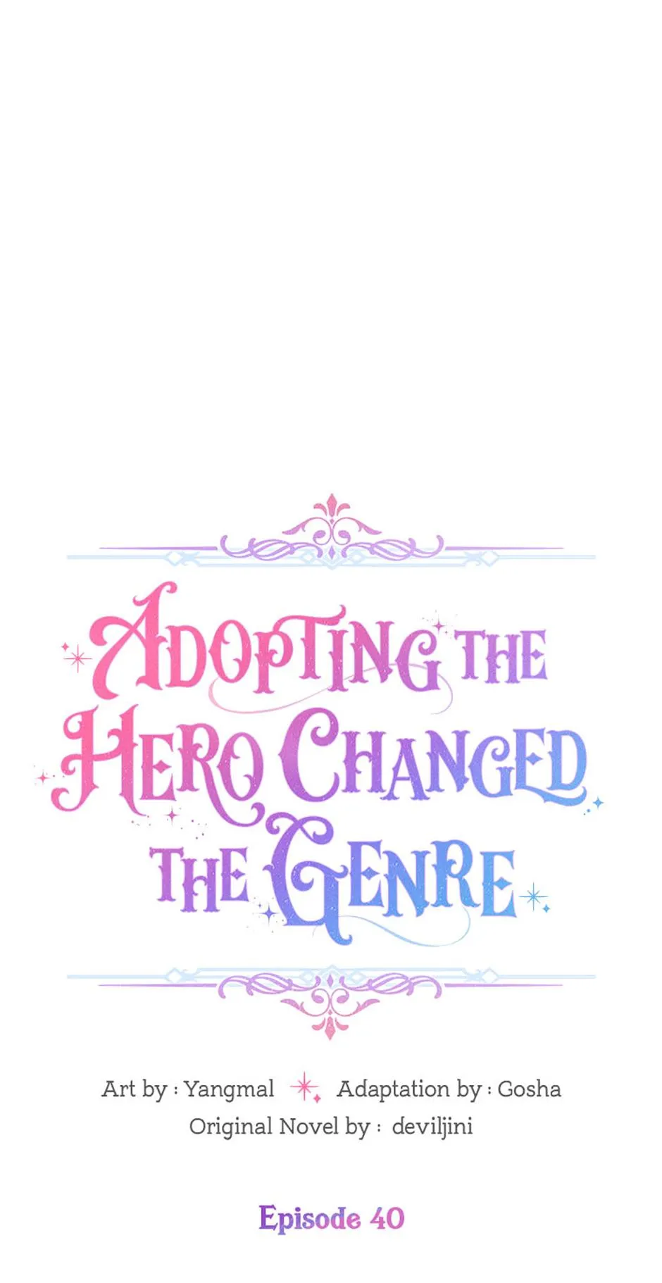 When I adopted the main character, the genre changed. Chapter 40 page 52 - 