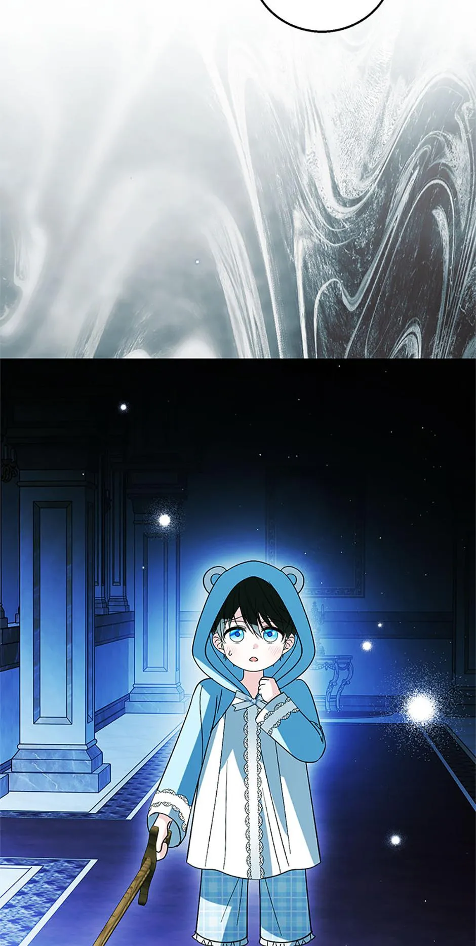 When I adopted the main character, the genre changed. Chapter 40 page 77 - 