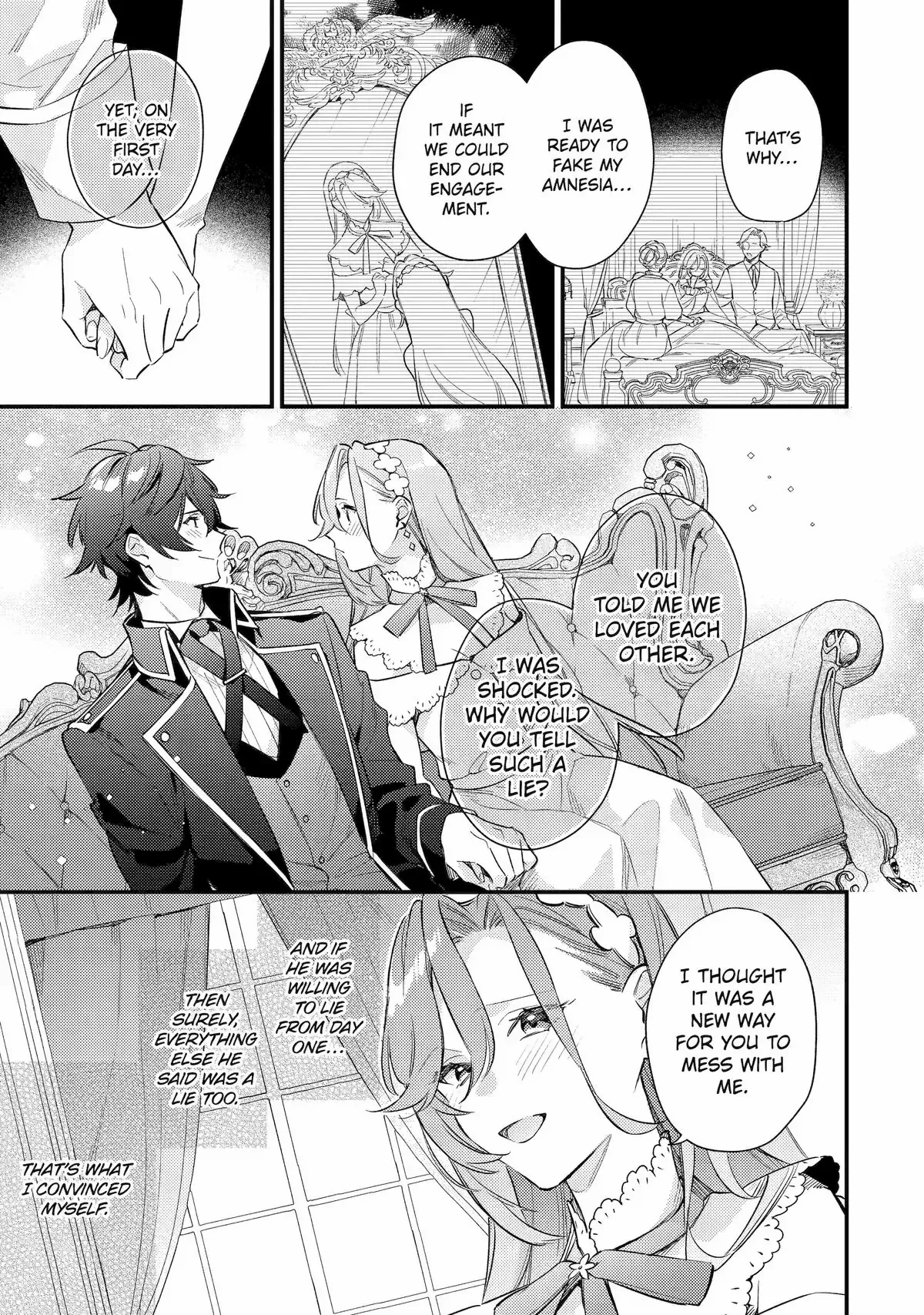 When I Faked Amnesia to Break off My Engagement, My Fiancé Casually Told Me a Ridiculous Lie - Chapter 13 page 17 - 